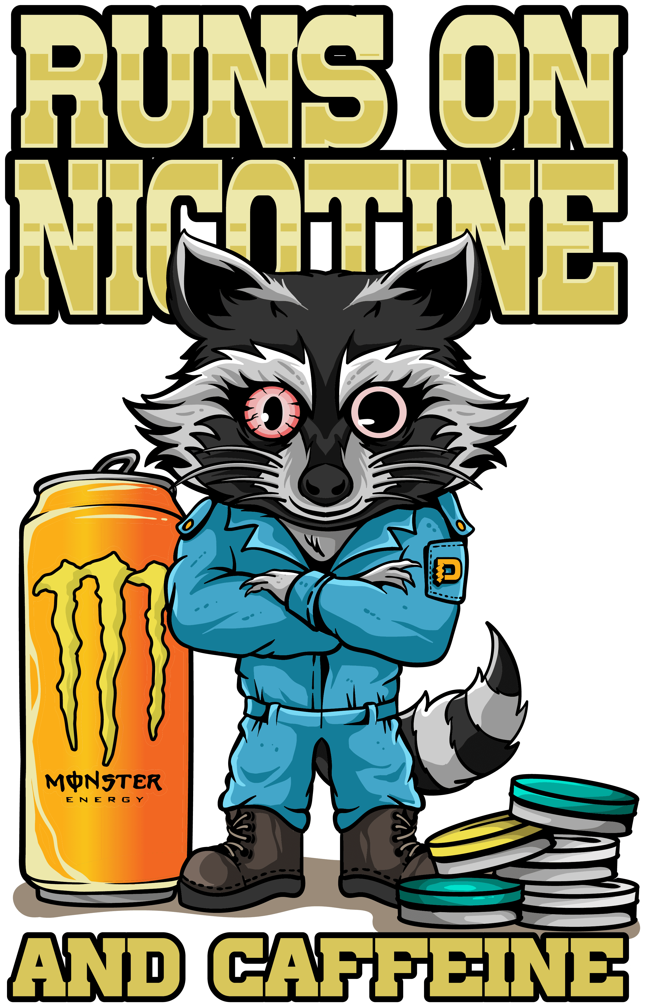 Drill Trash Mascot